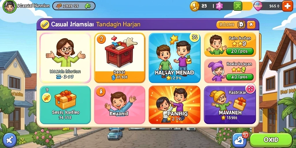 Fitur bonus harian yang menguntungkan bagi pemain.