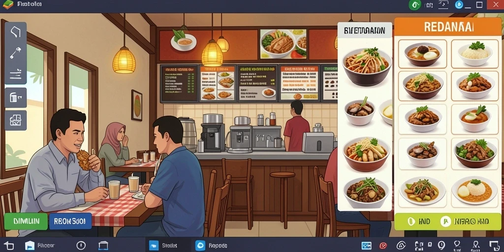 Antarmuka pengguna yang intuitif dan mudah digunakan.