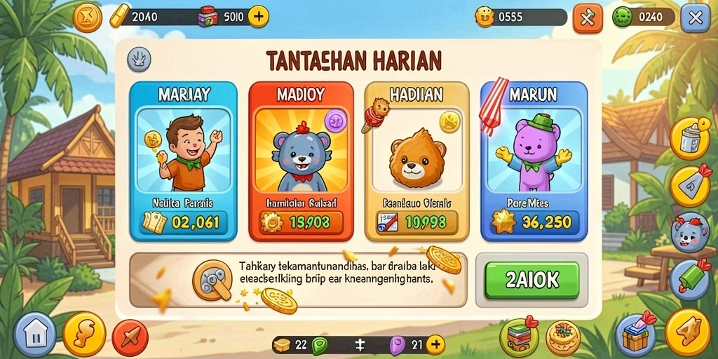 Pengalaman bermain yang seru dan mengasyikkan.