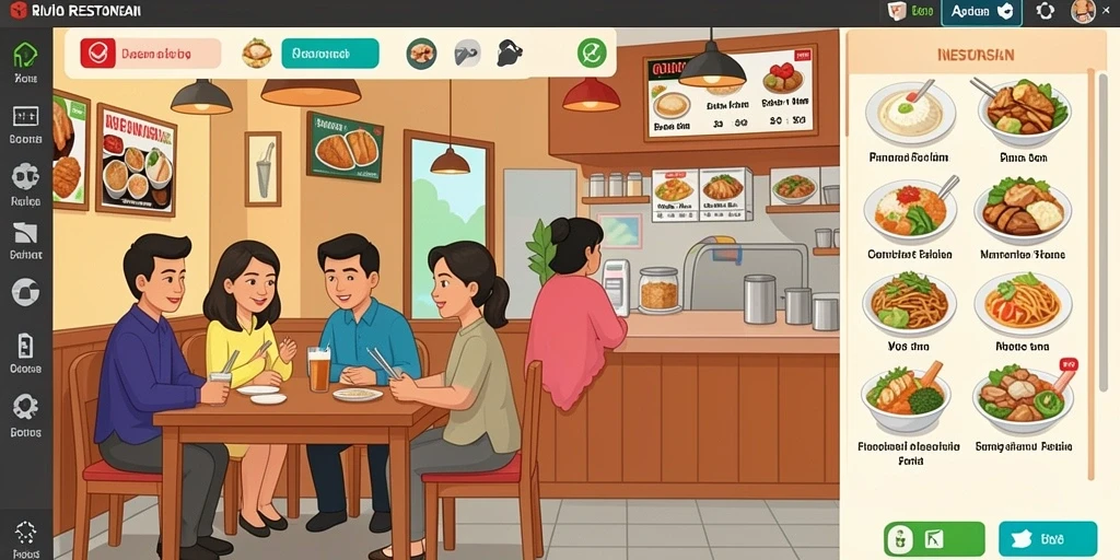 Fitur mode multiplayer yang membuat bermain lebih menyenangkan.