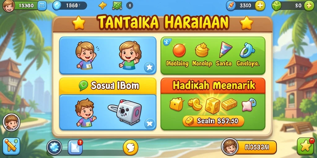 Koleksi mesin slot dengan tema yang beragam.